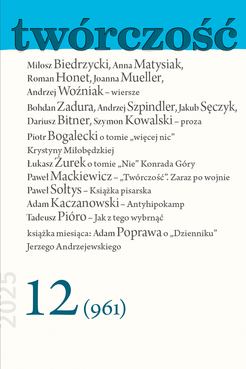 okładka najnowszego numeru